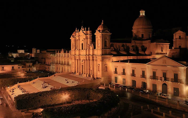 Noto by Night - Cattedrale